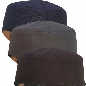 Pack of 3 Premium Coat Fabric ( Namaz Cap)  Cap / Kufi IBZ-300-10